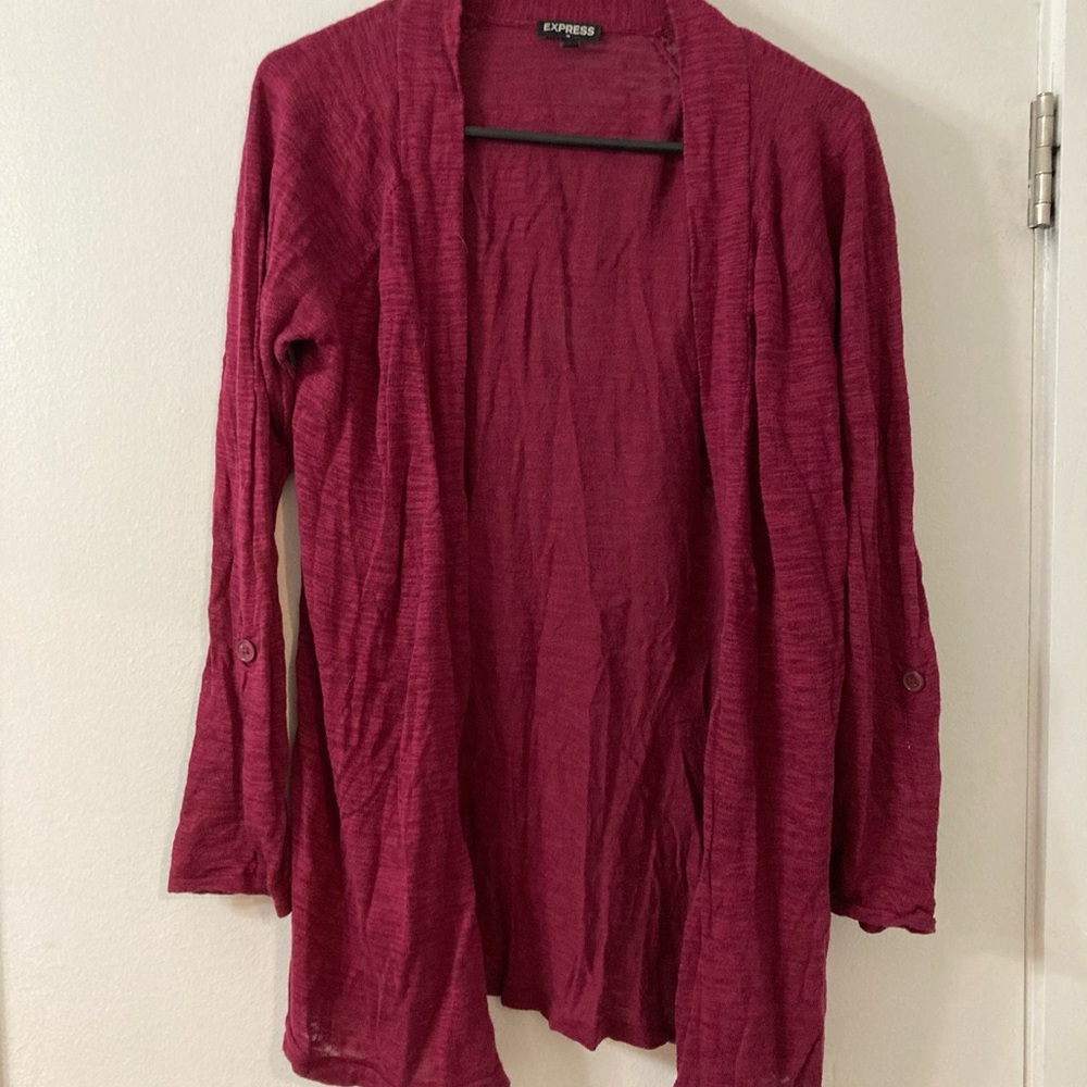Express cardigan, fits like a small but tag says large